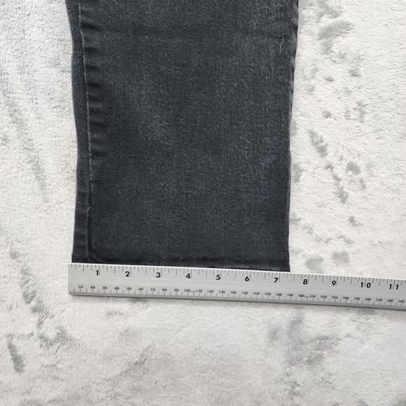 Gloria Vanderbilt Jeans Womens 12P PETITE Faded Black Amanda High Rise Slim Leg - Picture 15 of 16